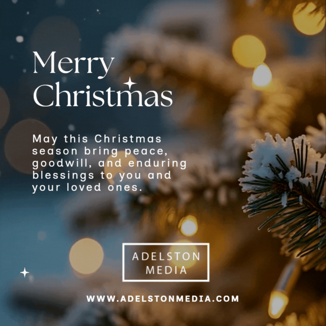 Merry Christmas 2025 - Adelston Media